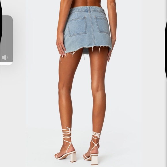 Edikted denim skirt size M - Picture 9 of 9